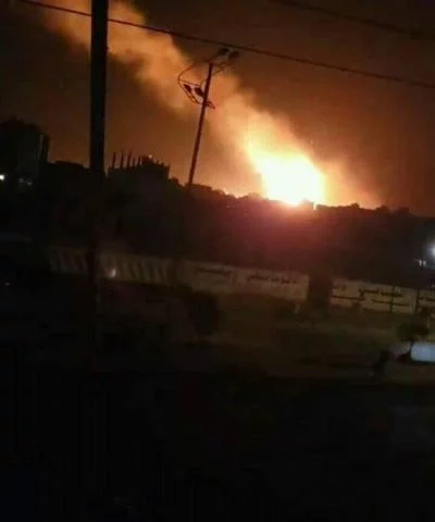 انفجارات تهز العاصمة صنعاء والتحالف يعلن تدمير كتيبة الدفاع الجوي 