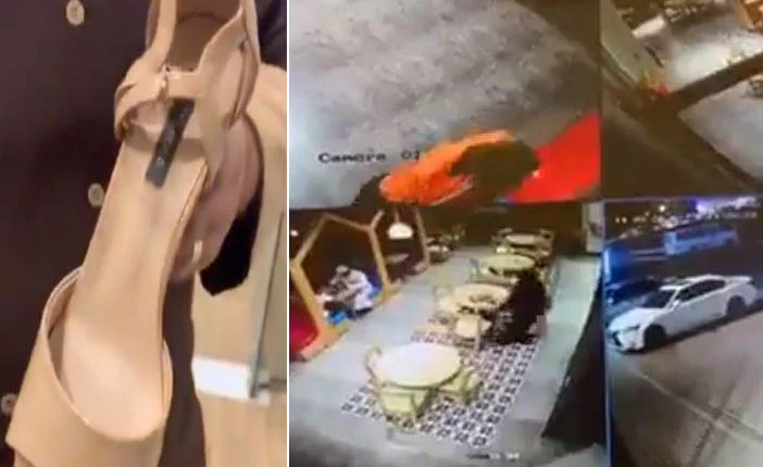 سندريلا في السعودية.. هربت بدون دفع الحساب وتركت حذائها (شاهد بالفيديو)