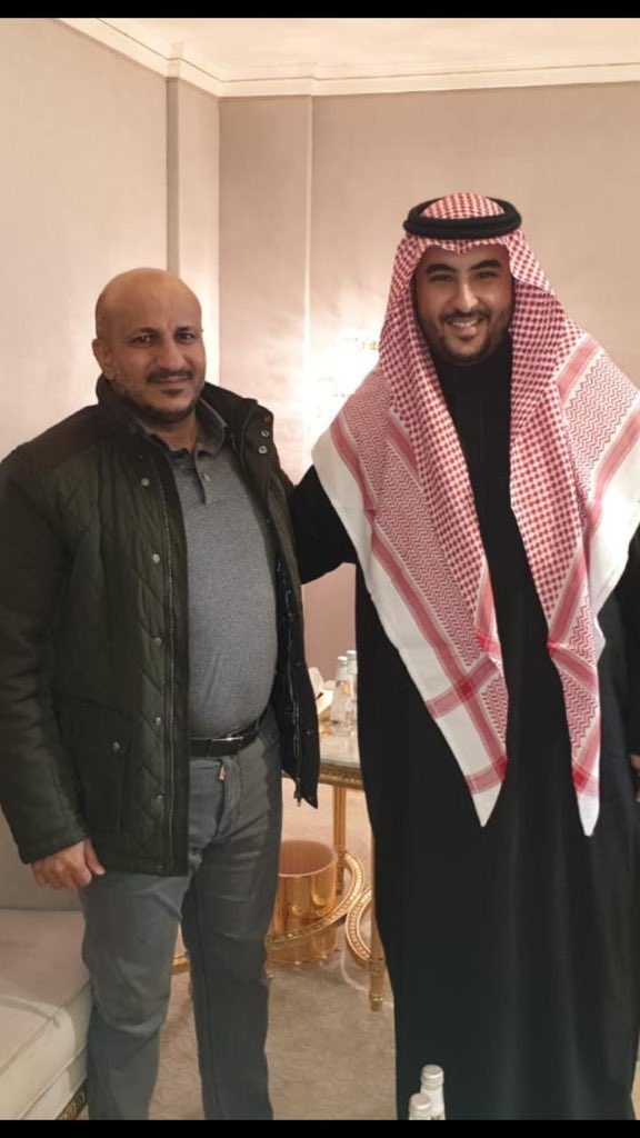 خالد بن سلمان وطارق عفاش