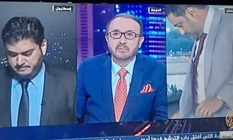خلافاً لكل التداولات .. الكشف عن السبب الحقيقي الذي جعل السياسي اليمني المساوى ينسحب من برنامج الإتجاه المعاكس على قناة الجزيرة